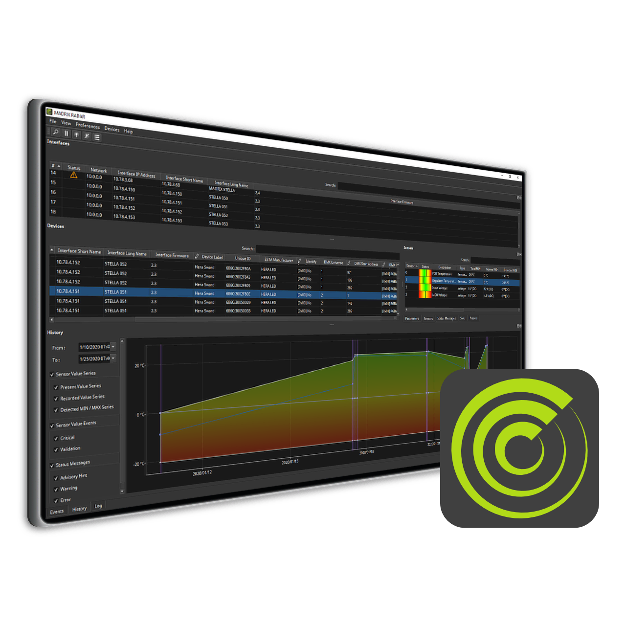MADRIX RADAR Software