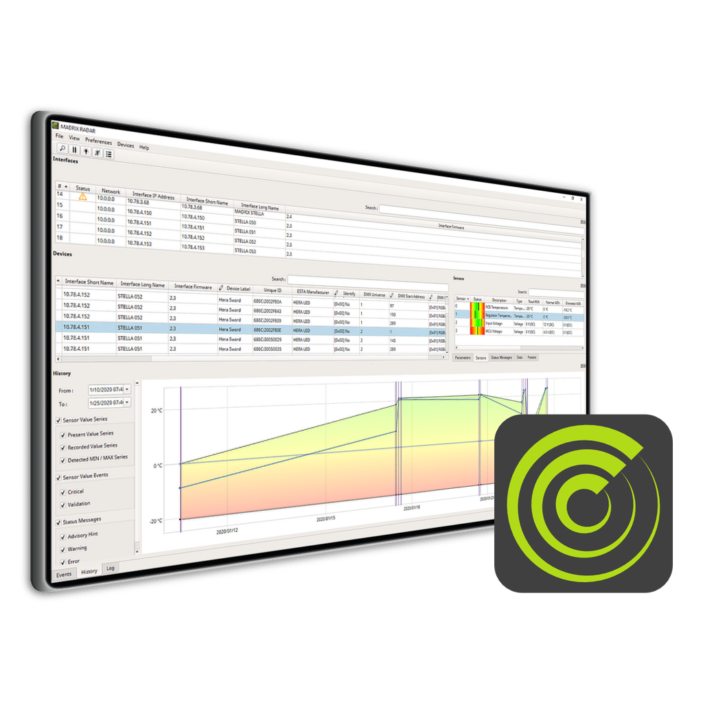 MADRIX® RADAR fusion